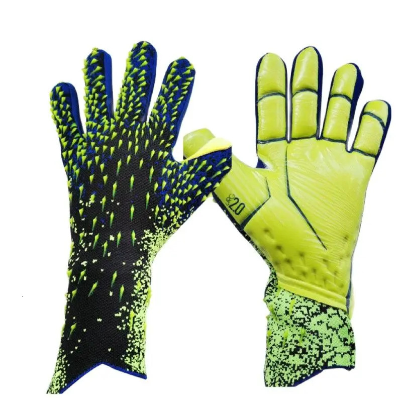 Latex goalkeeper gloves thick football professional protection adult and youth goalkeeper football goalkeeper football gloves 241030