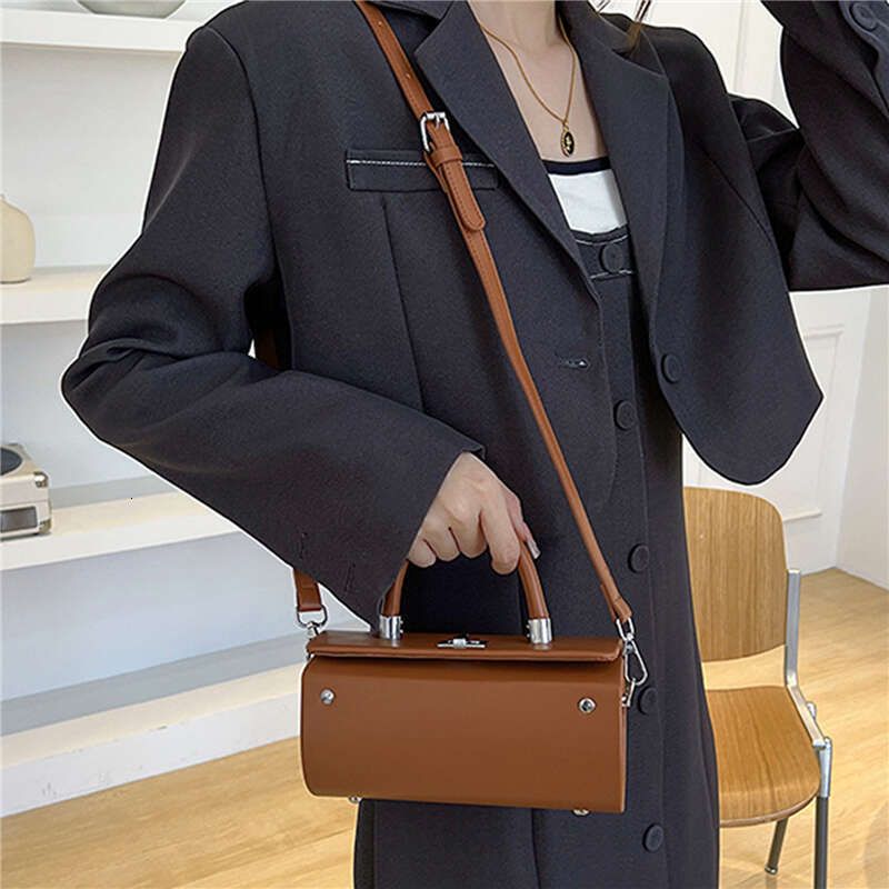 Cydrical Handbags For Women 2025 New Casual Shoulder Simple Messenger Solid Color Vintage Square Bags