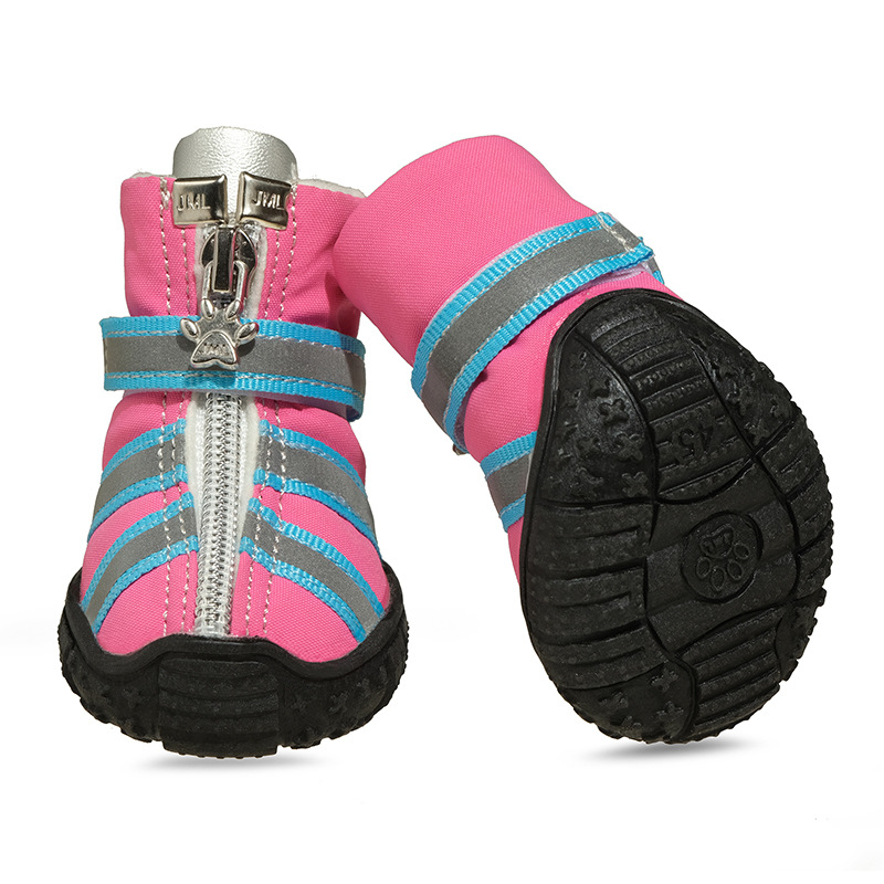 Winter Teddy, Autumn and Winter Warm Pet Shoes, French Dou, English Dou, Small and Medium Sized Waterproof Snow Dog Shoes Wholesale