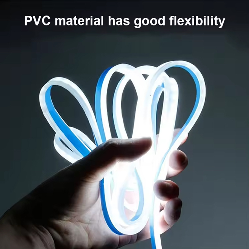 New LED 12V Car Hood Lights Flexible Daytime Running Headlight Multicolor Atmosphere Signal Lamp Waterproof Decoration Accessories