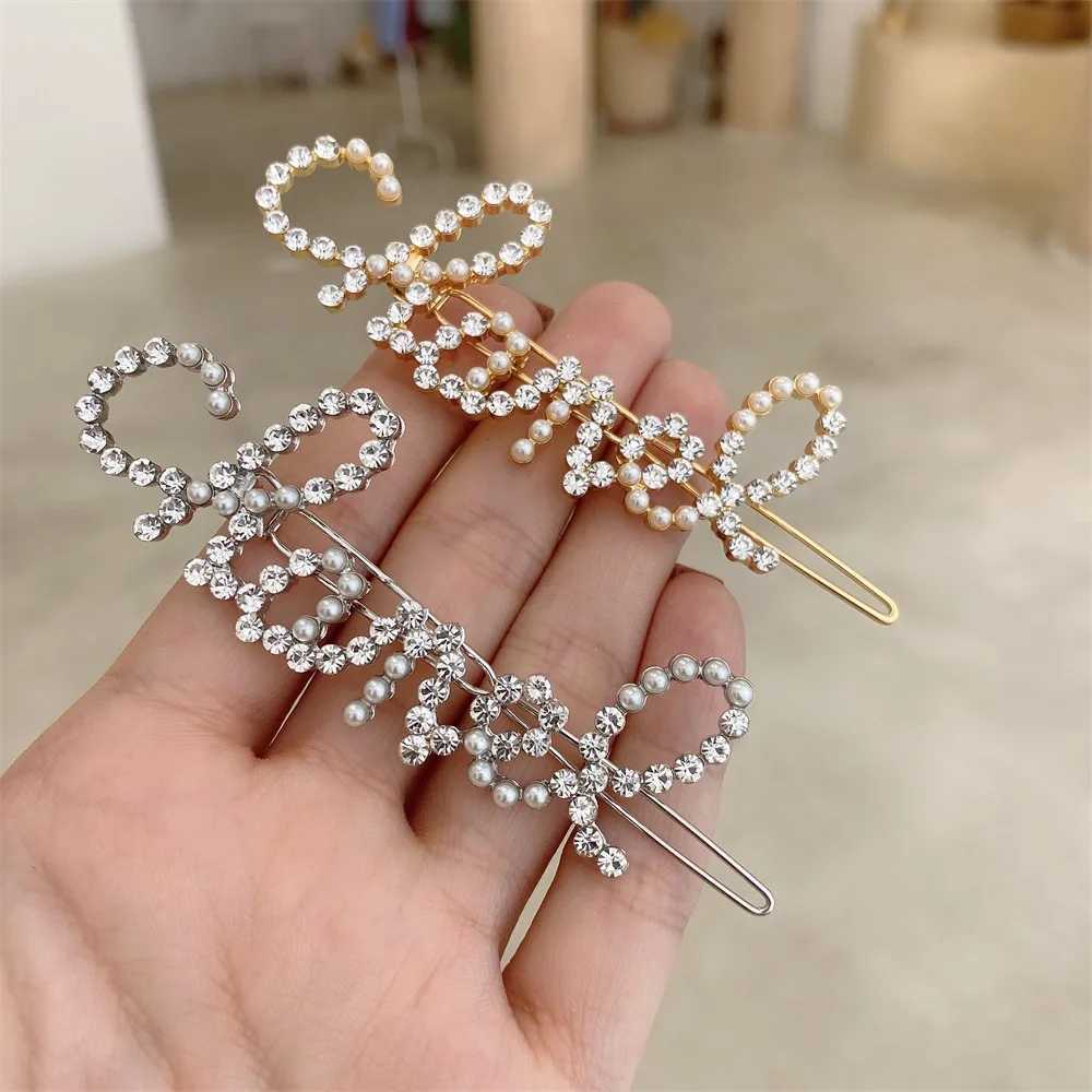 Pearl vertical banana hair clip banana hair clip warm hair clip Korean ponytail bucket clip used for grille hair accessories X241030
