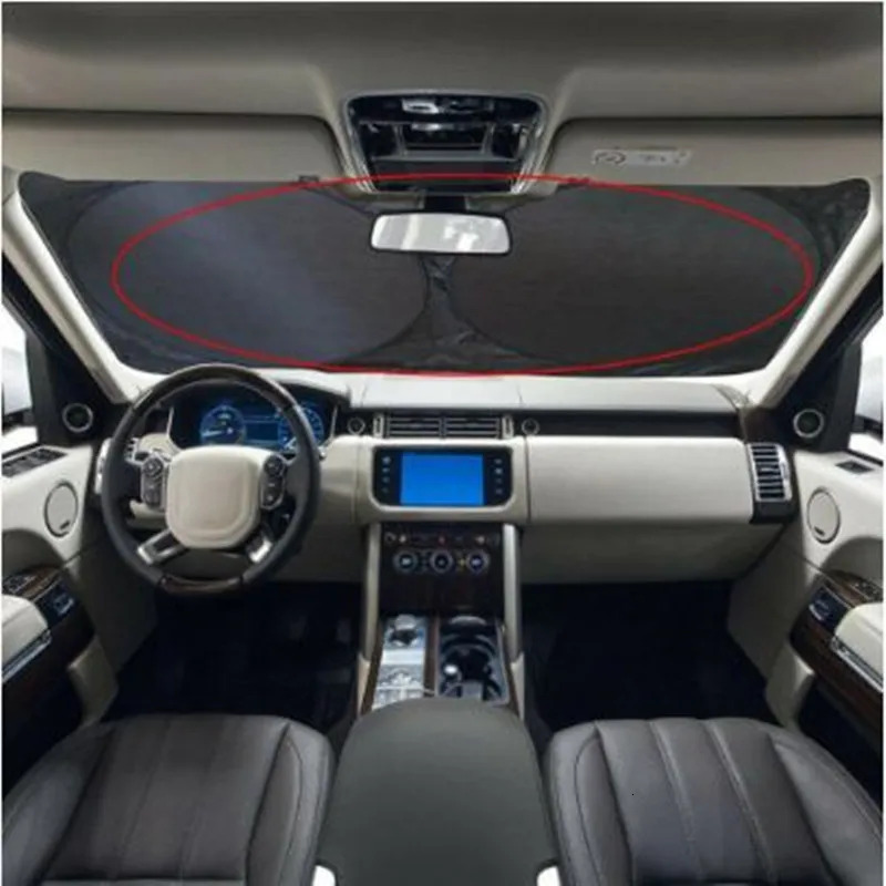 New 6Pcs Sunshade Front And Rear Windshields Privacy Windows Sun Protection Thermal Insulation Sunshades Car Accessories
