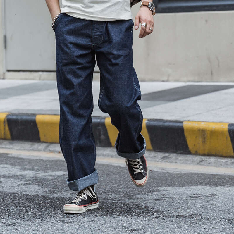Bronson CCC P40 Dungarees Pant 10Oz Seedge Denim Army Utility Fatigue Trousers