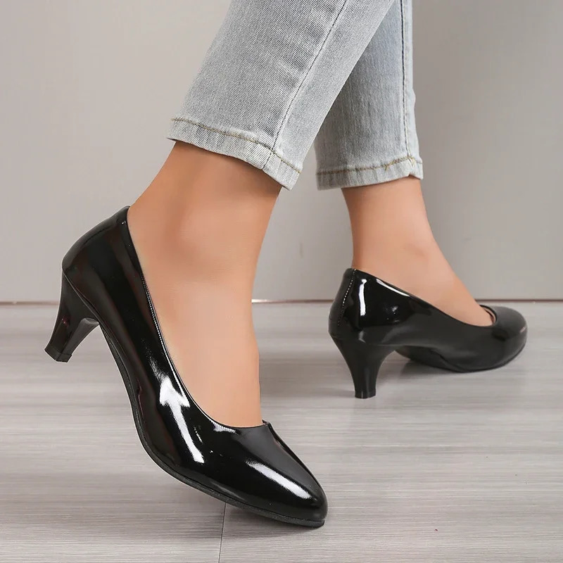 Women Pumps Nude Shallow Mouth Women Shoes Fashion Office Work Wedding Party Shoes Ladies Low Heel Shoes Soft Heels Women 241031