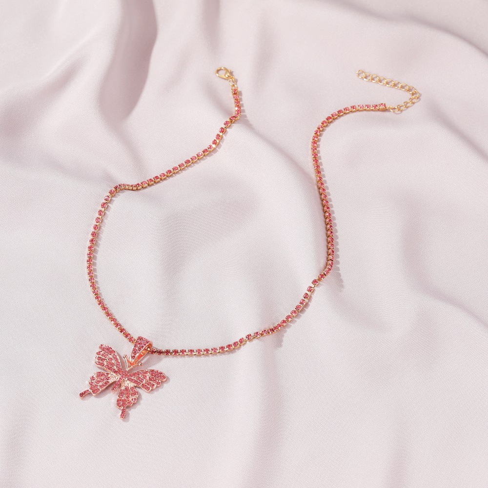 Fashionable Butterfly Drop Chain Necklace - Perfect Addition to Your Wardrobe