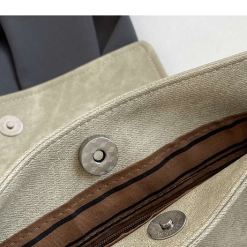 Ladies Commuter Retro Large Capacity Shoulder Bag Fashion Chain Handbag Girls Simple Crossbody PU Material