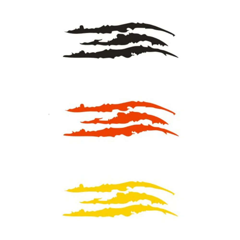New Sticker Reflective Monster Claw Scratch Stripe Mar Headlight Auto Exterior Waterproof Vinyl Decal Car Accessories