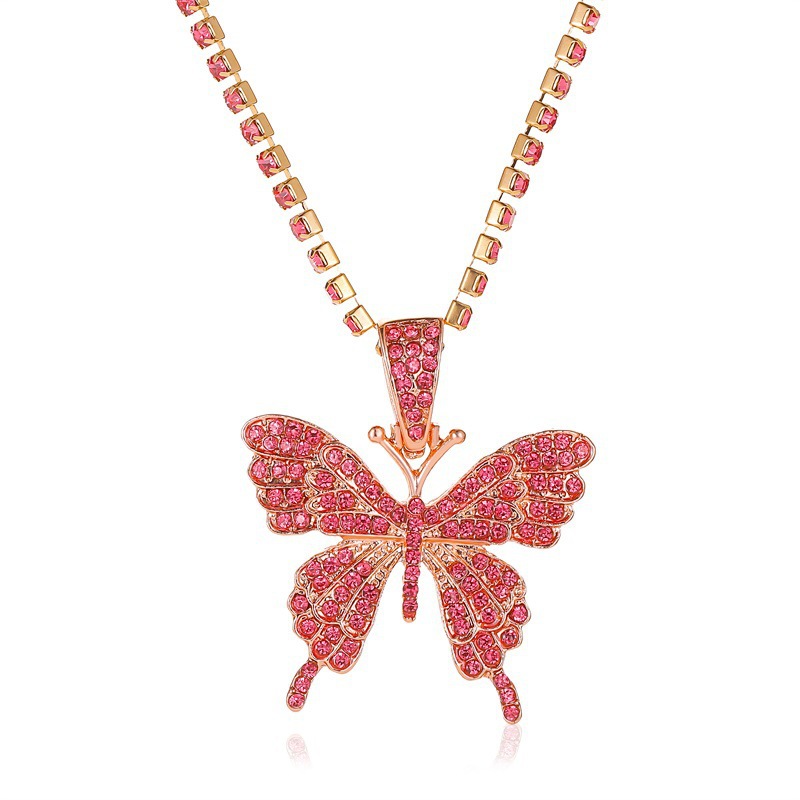 Fashionable Butterfly Drop Chain Necklace - Perfect Addition to Your Wardrobe