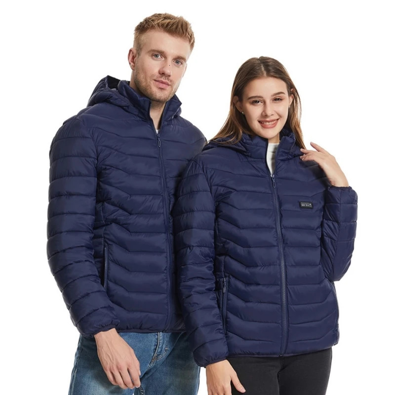 1521 Zones USB Heating Jackets Men Winter Warm Heated Electric Heated Jackets Waterproof Warm Jacket Coat Heated Vests 241031