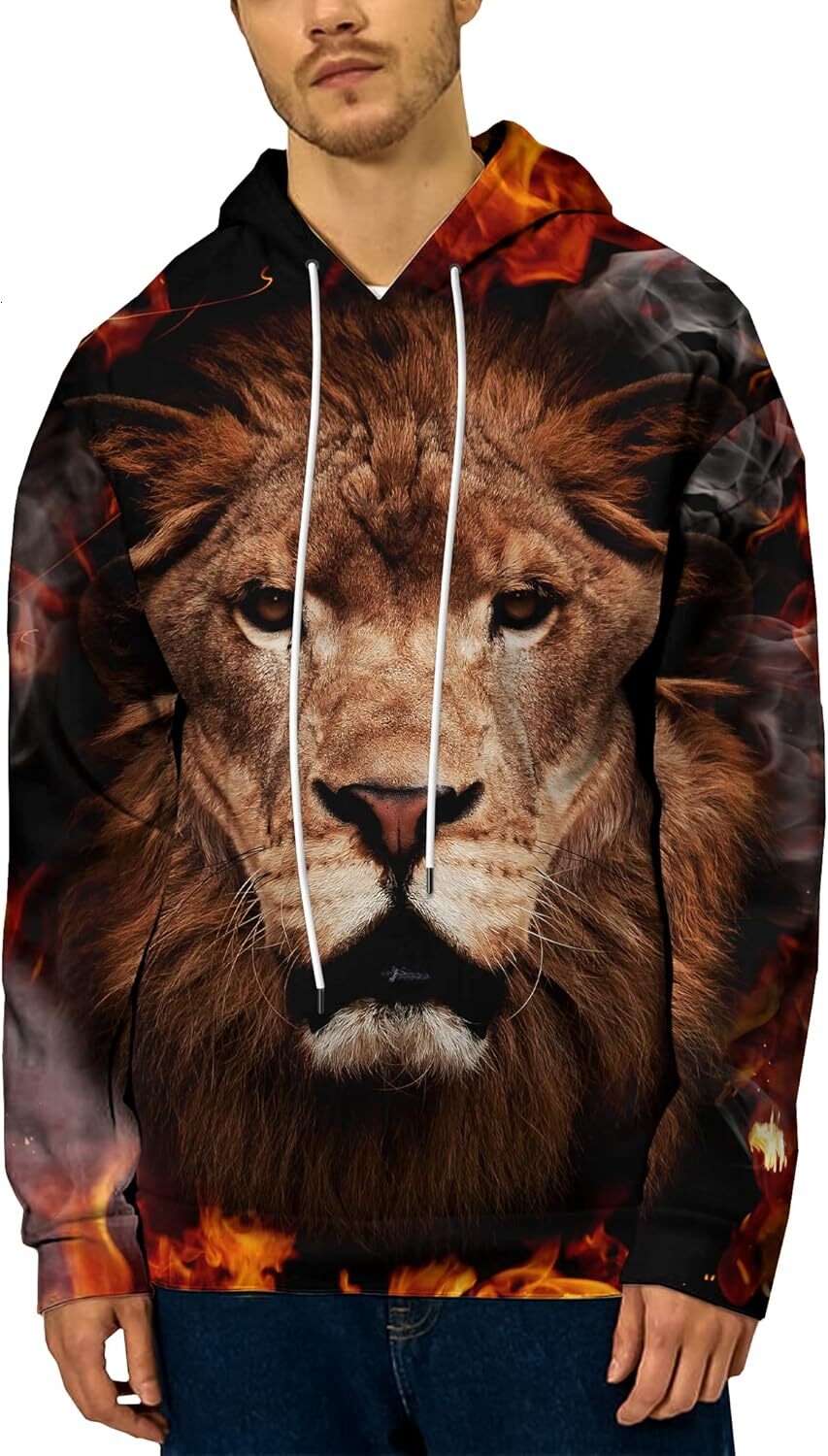 Hoodie for Mens Womens Unisex 3D Printed Sweatshirt for Men Women Graphic Hoodies sweatshirt Pullover Long Sleeve Fashionable and Warm cool