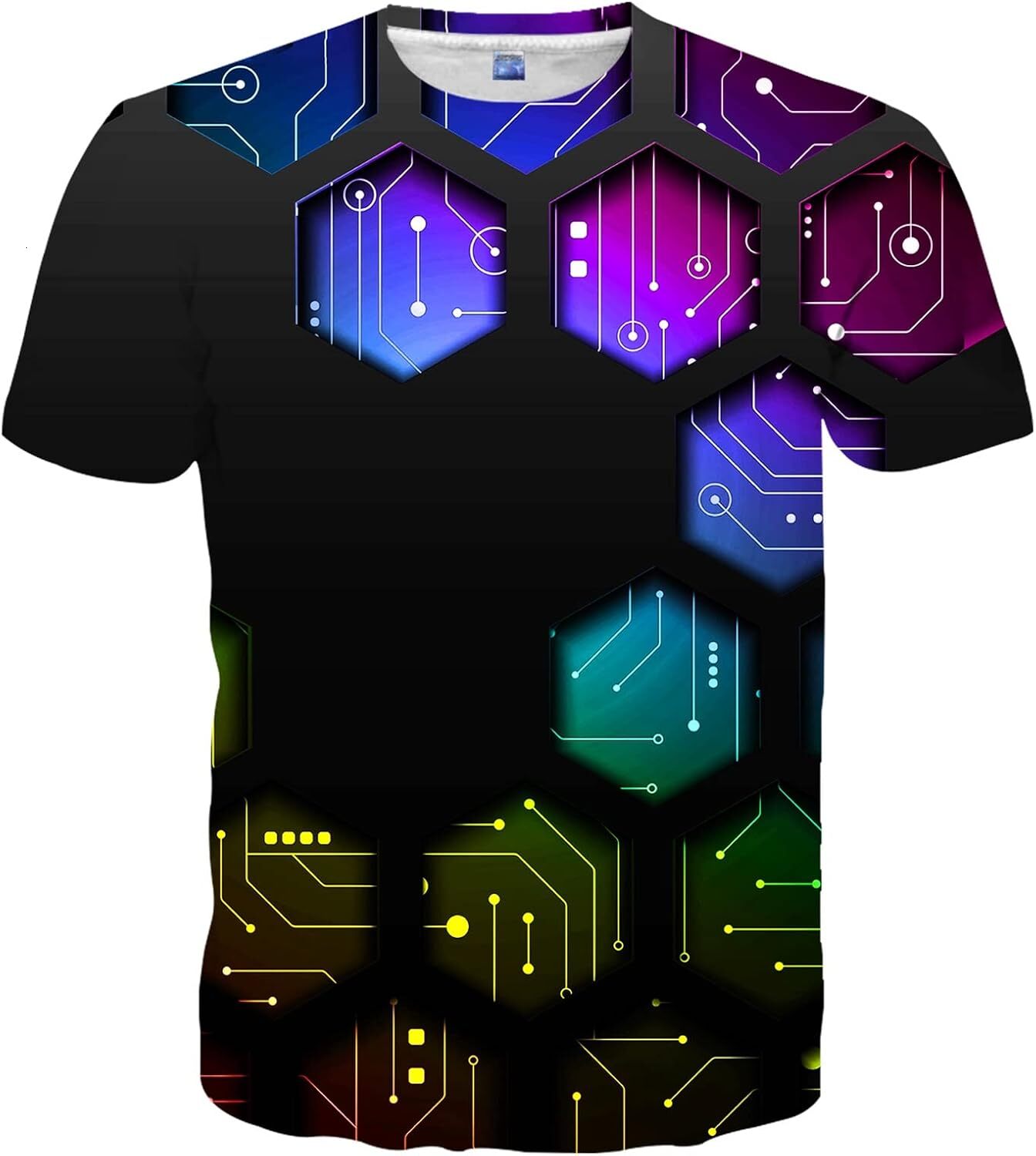 Mens T shirt Men Women T-Shirts Unisex 3D Print Short Sleeve Crewneck Graphic Tees tee Super cool fashion Casual tops summer clothes