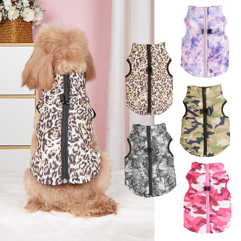 Winter Clothes French Bulldog Puppy Warm Windproof Jacket Small Medium Dog Reflective Coat Chihuahua Pet Outfits Free shipping