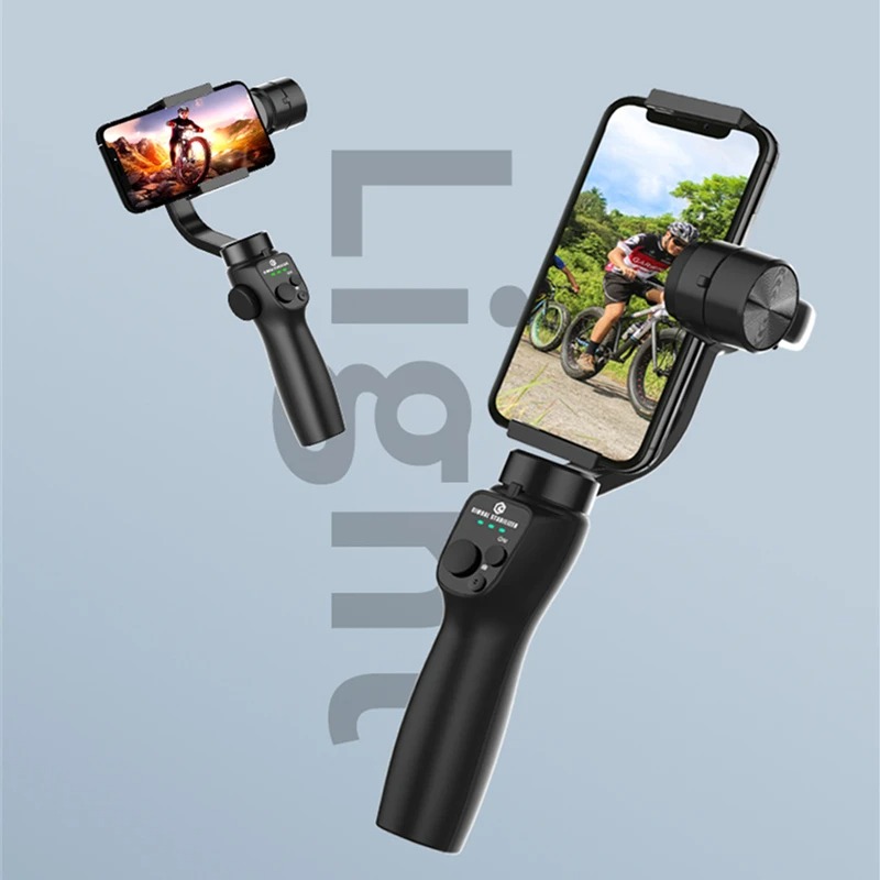 2024 New F10 3 Axis Anti Shake Handheld Gimbal Phone Video Record Vlog Stabilizer For iphone 15 Smartphone