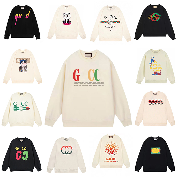 designer 2024 new high quality printed letters casual cotton hoodies round neck fashion brand all-match men's and women's hoodie