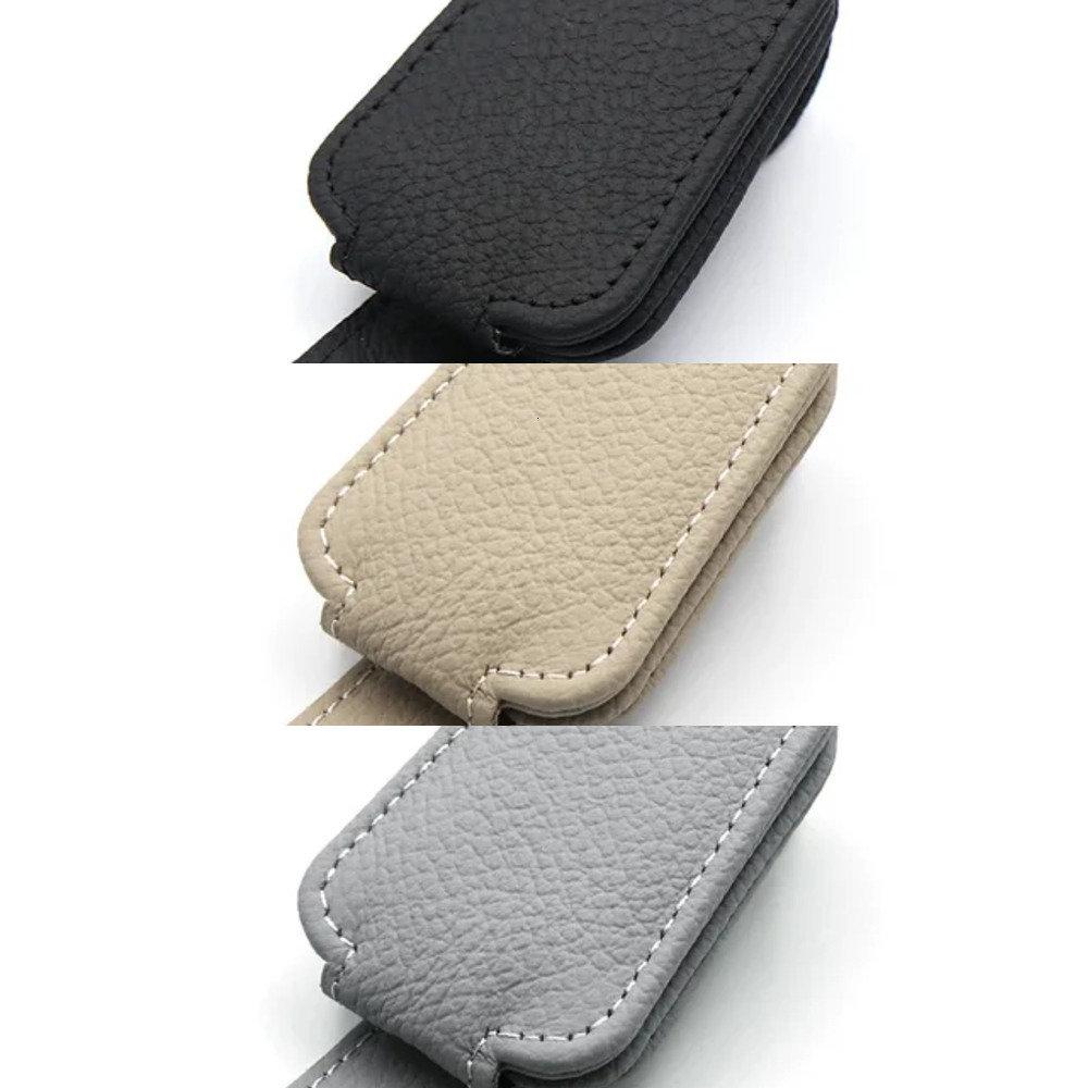 New Universal Sunglasses Clip Sun Visor Glasses Box Ticket Holder Stand Pen Case Multi Function Storage Car Accessories