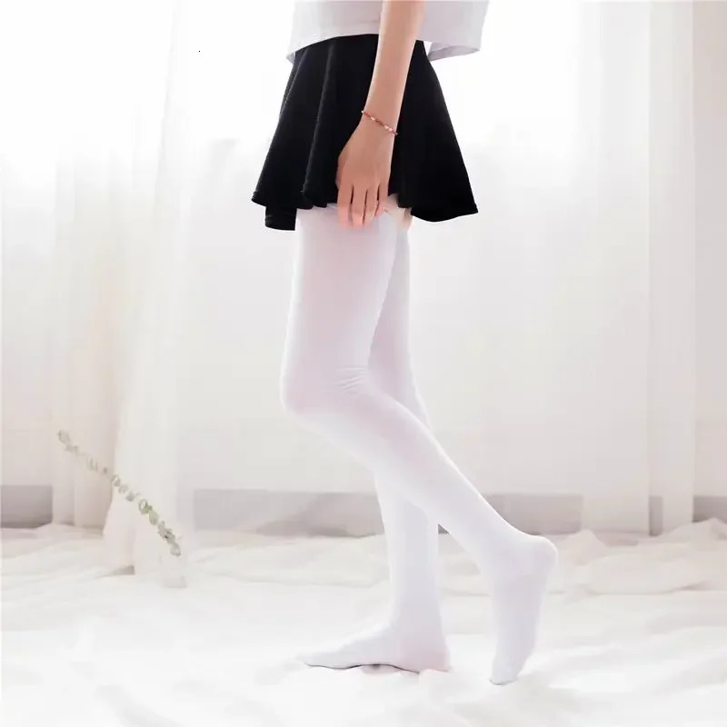 Autumn and Winter Warm 80cm Knee Socks Women Cotton Thigh High Over The Knee Stockings Ladies Girls Long Stocking Sexy High Sock 241031