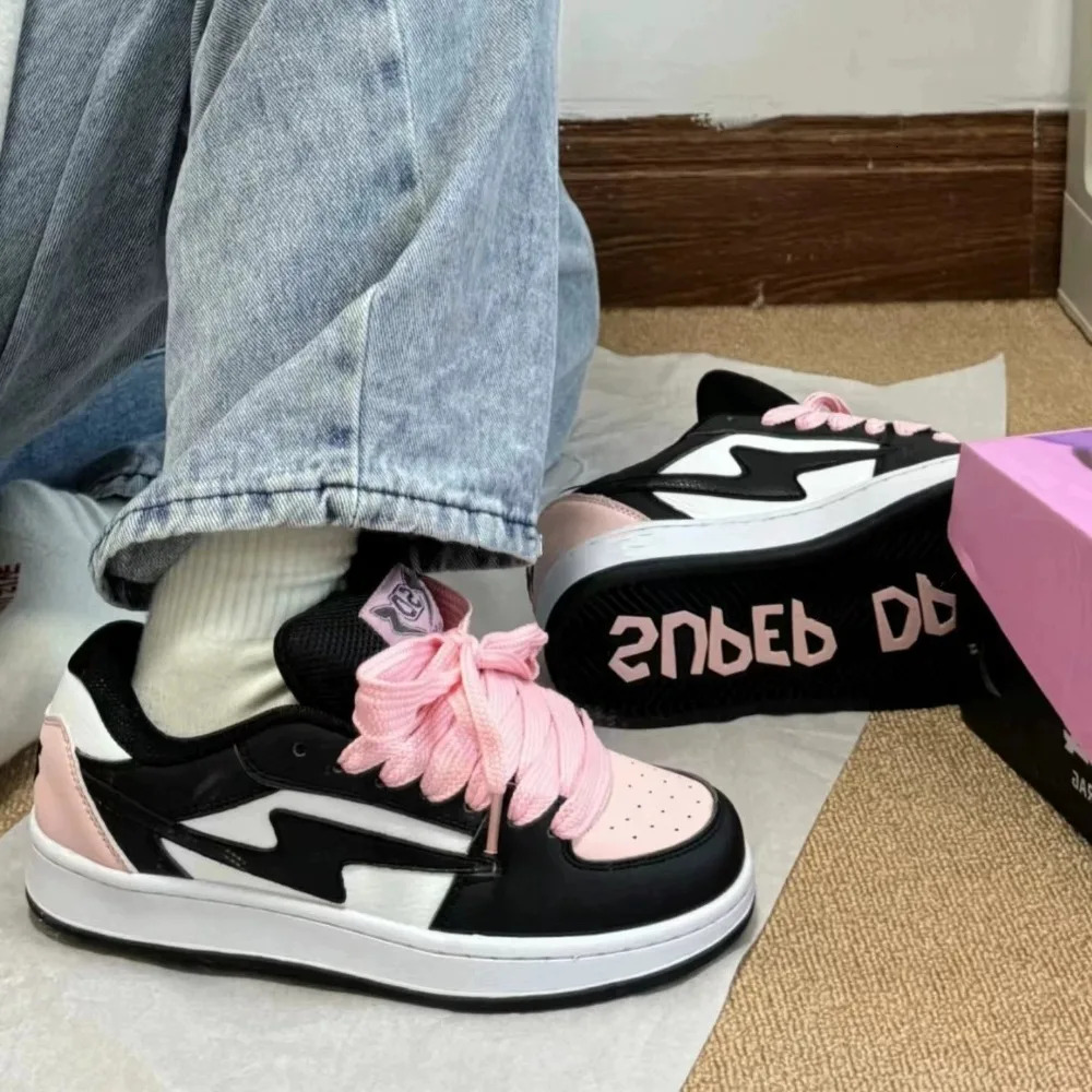 SUMMER Chunky LADIES Thick Bottom Increased Ultra-light Non-slip Wear-resistant Bread Casual Sneakers Vulcanized Shoes