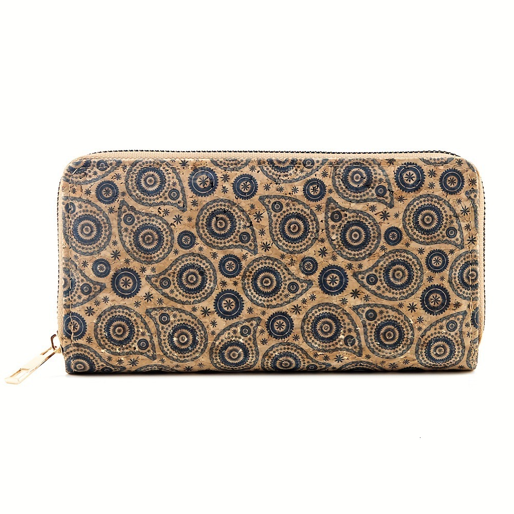 New Designer Fashion Women's Medium to Long Multi Card Wallet with Buckle and Grip