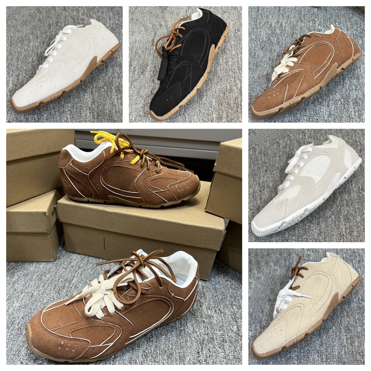Designer shoes womens sneakers 530sl suede low top casual shoe outdoor sports hiking trainers size: 35-40