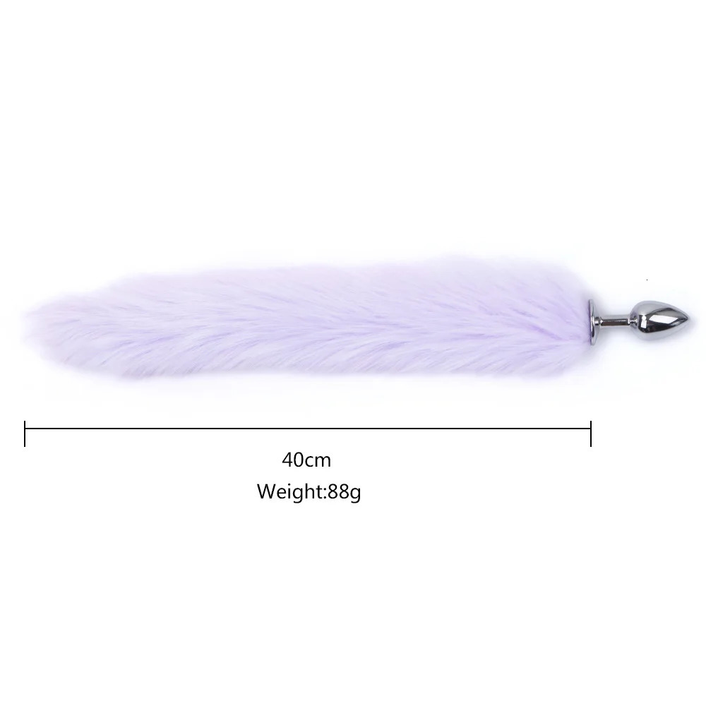 Small Fox Tail Sex Toys Anal Plug Role-playing Adult Game Couple Training Rabbit Tail Butt Plug Anal Toys for Couple 241031