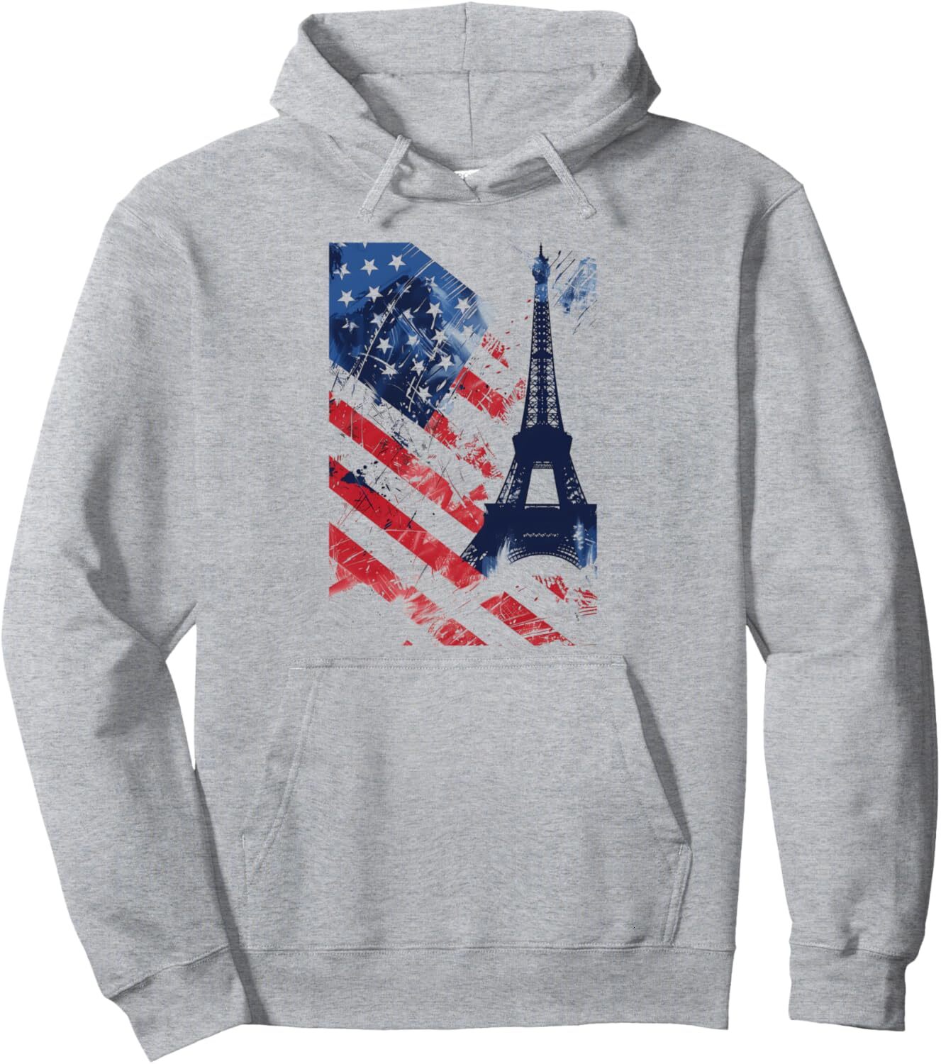 Hoodie for Mens Womens Paris France Eiffel Tower French Flag USA America Vacation Pullover Hoodie Graphic Hoodies sweatshirt Warm Hip Hop