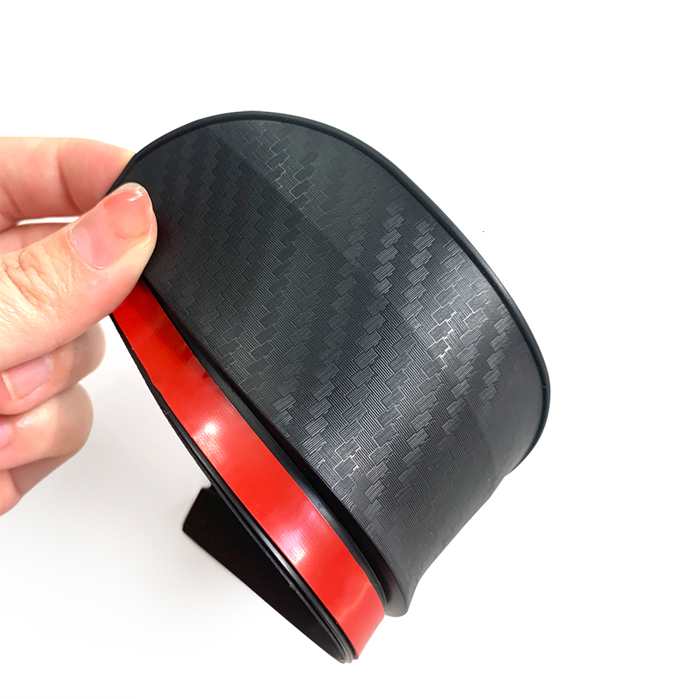 New 2Pcs Rearview Eyebrow Carbon Fiber Sun Visor Shade Cover Protector Clear Vision For Rain Car Mirror Accessories