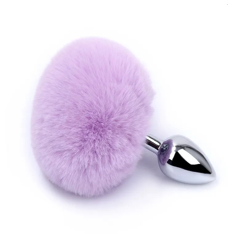Small Fox Tail Sex Toys Anal Plug Role-playing Adult Game Couple Training Rabbit Tail Butt Plug Anal Toys for Couple 241031