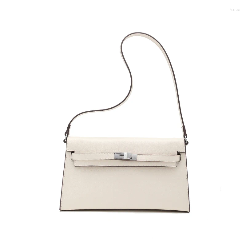 Drawstring Spring Solid Color For Women Fashion Shoulder Bags PU Leather Underarm Bag Advanced Brand Handbag 83ac 4