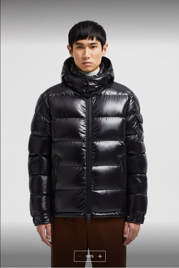 2024 Autumn Winter Men's White Duck Down Parkas Jackets Zipper Striped Hooded Man's Slim Short Coats MKMS24013