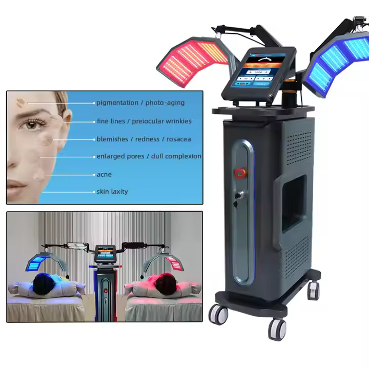 Good Newest PDT Led Therapy Machine Photodynamic Light Therapy Facial Care Skin Rejuvenation Spa Beauty Equi