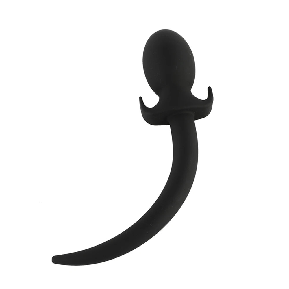 Dog Slave Tails Anal Toys Butt Plug Silicone Anal PlugAdult Sex Toys for Men G Spot Massager Erotic Anal Sex Toys for Women A3 241031