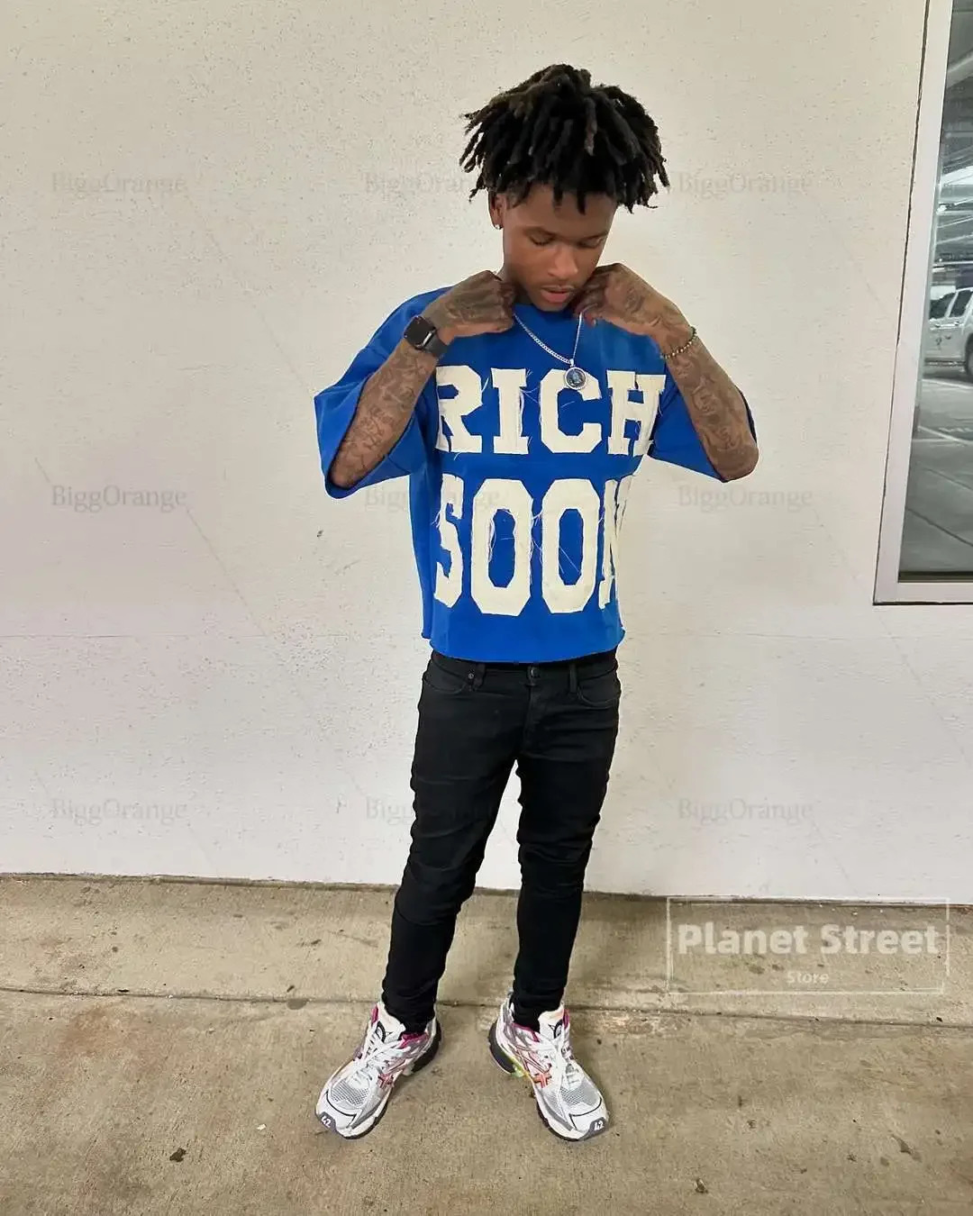 American 2024 letter patch graphic t shirts harajuku oversized gothic casual streetwear graphic y2k tops goth men clothes 241031