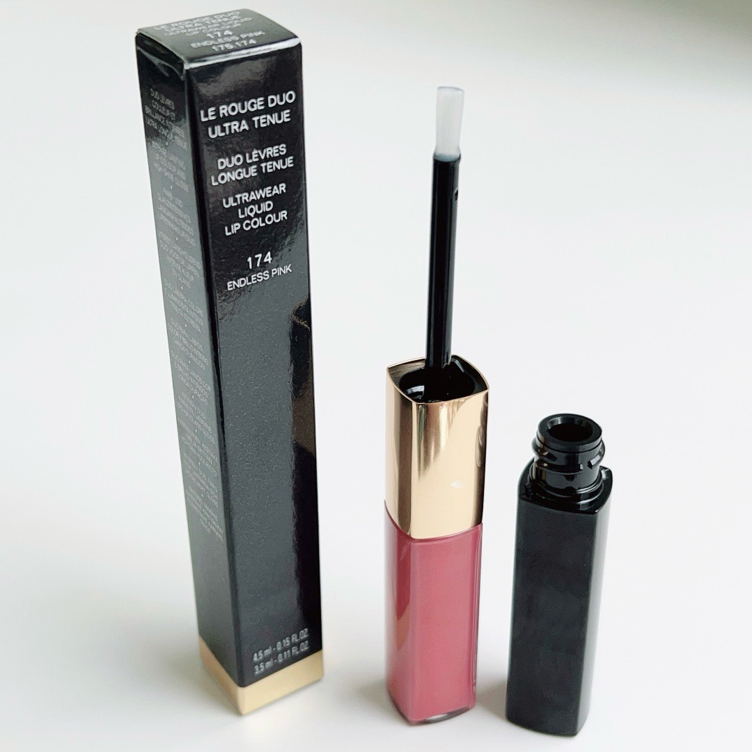 Top Quality Brand New Ultrawear Liquid Gloss 4.5ml With 3.5ml Ultra Tenue Glaze Waterproof Non-Stick Cup Lipstick Sexy Red Tint Lip Mud Lasting Makeup