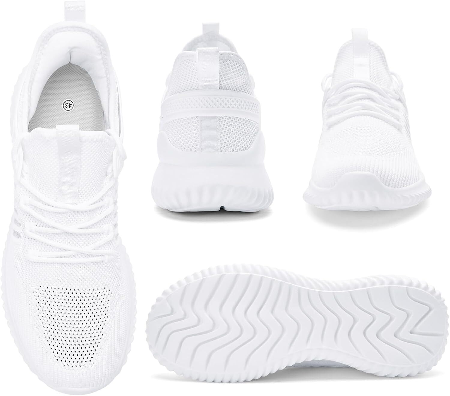 Men S Walking Shoes Sneakers Slip On Memory Foam Running Tennis Suitable For Sports Exercise Gym Indoor And Outdoor Lightweight Breathable Leisure