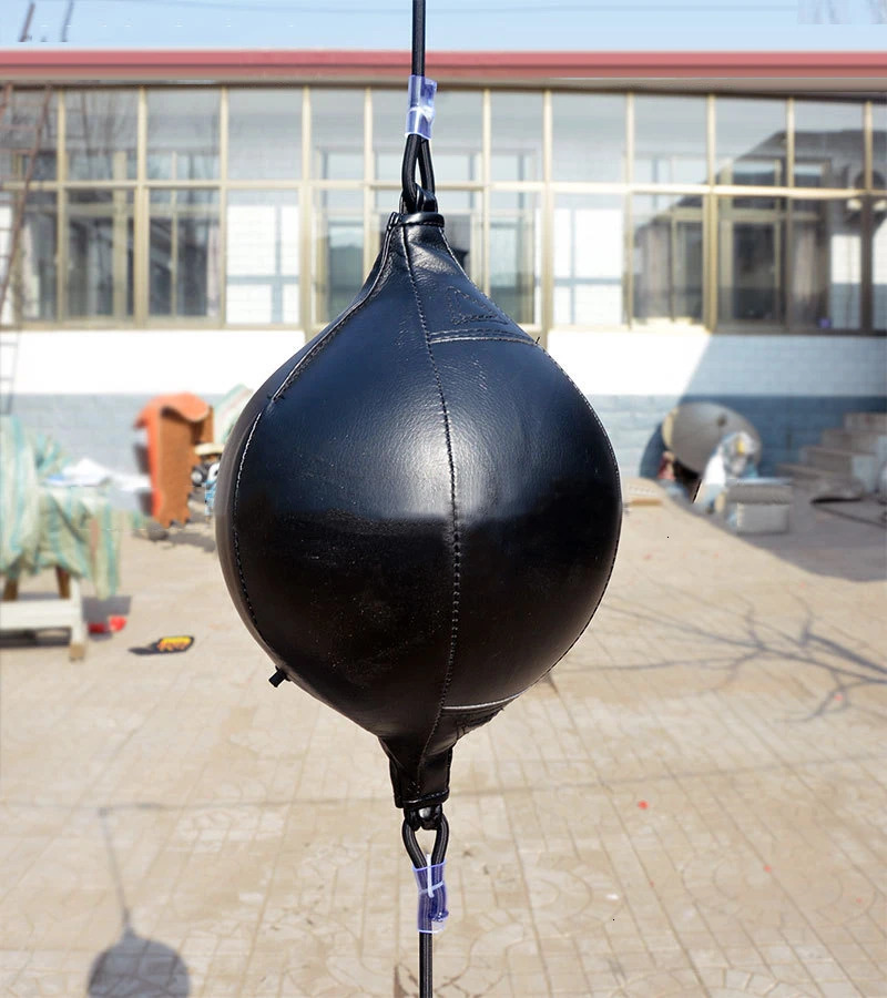 Boxing Speed Ball Punching Ball PU Pear Boxing Bag Muay Thai Punch Boxe Training Inflatable Boxe Reflex Ball Boxing Training Bal 241031