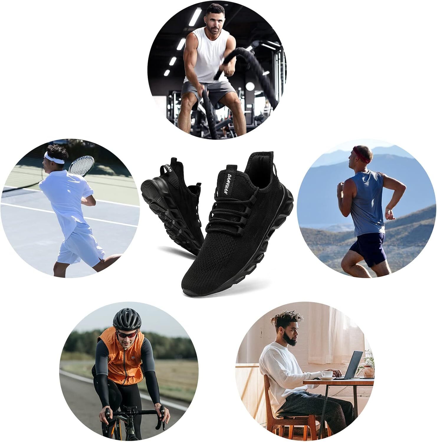 2025 designer shoes mens sneakers Running Shoes Gym Tennis Sports Mesh Lightweight Fashionable Fitness And Leisure