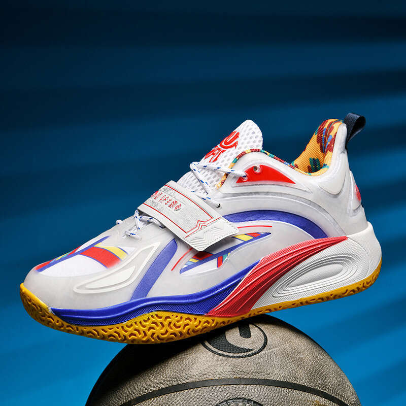 Kaleidoscope Design Irving 1 Nightlight Edition Basketball Footwear with High Traction MD Rubber Outsoles