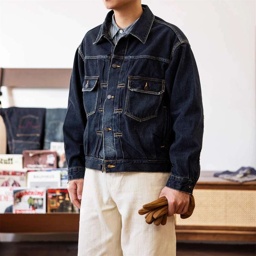 Red Tornado 101Xx Denim Jacket Damaged 1009 Vintage Wash Type II Jean Outerwear