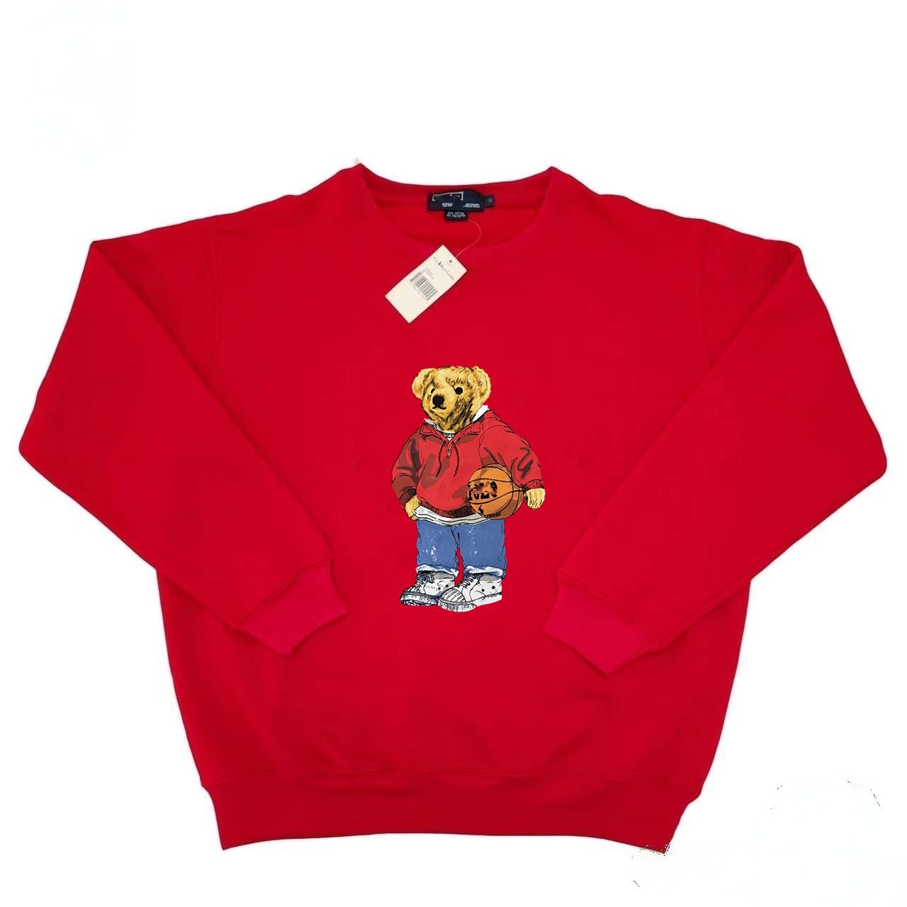 Bearskin Hoodie Warm Blue Cotton Mens Teddy Bear Apparel Hoodie with Lovable Print SXXL L2510184YHW