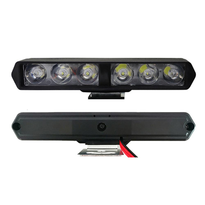 New Motorcycle Flash 6Led Headlight Spotlights Auxiliary High Brighess Lamp Electric Vehicle Scooters Autocycle Modified Bulbs