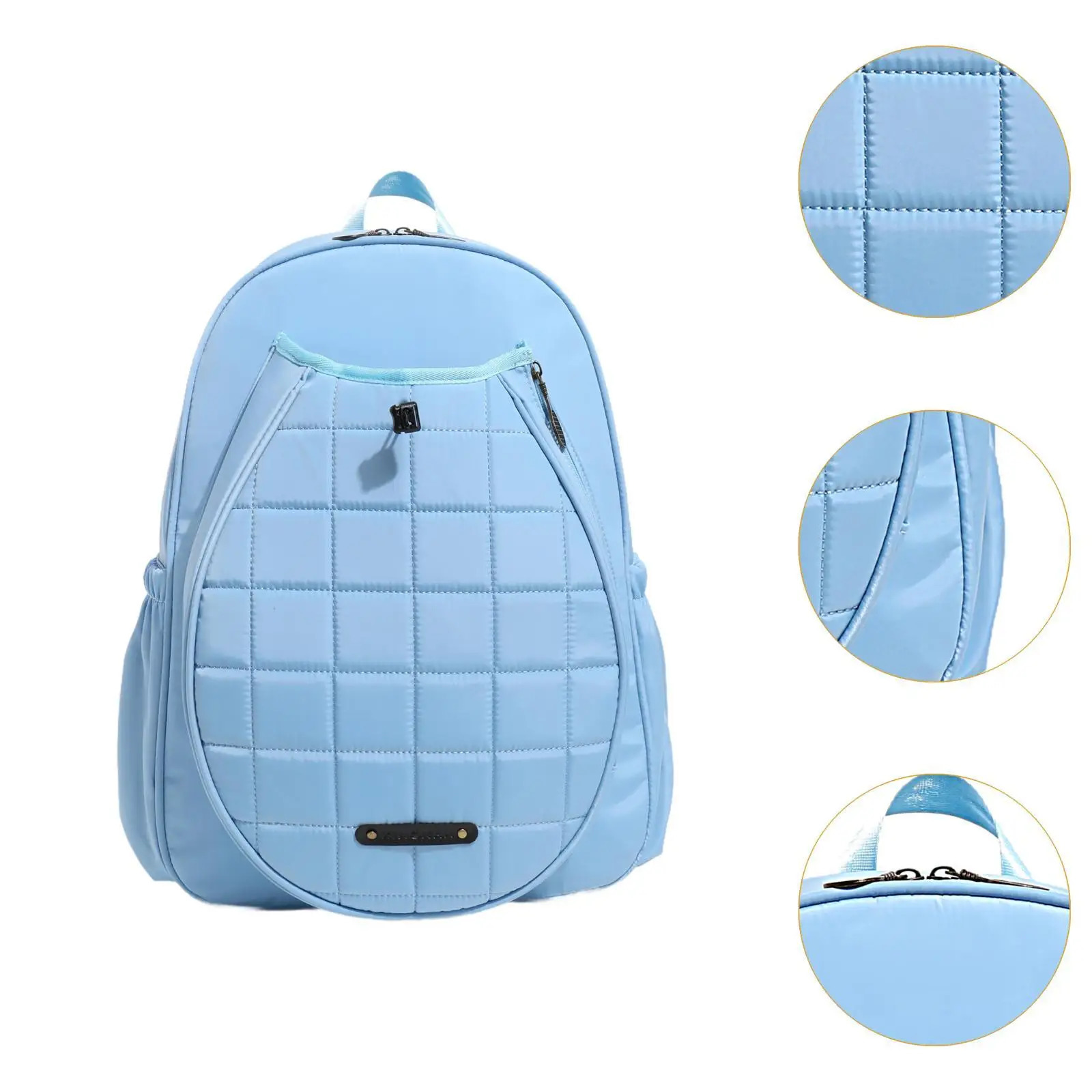 Tennis Storage Bag Badminton Racket Shoulder Bag Organizer Water Resistant Racket Pouch Racket Pocket Holder for Sport Men 241031