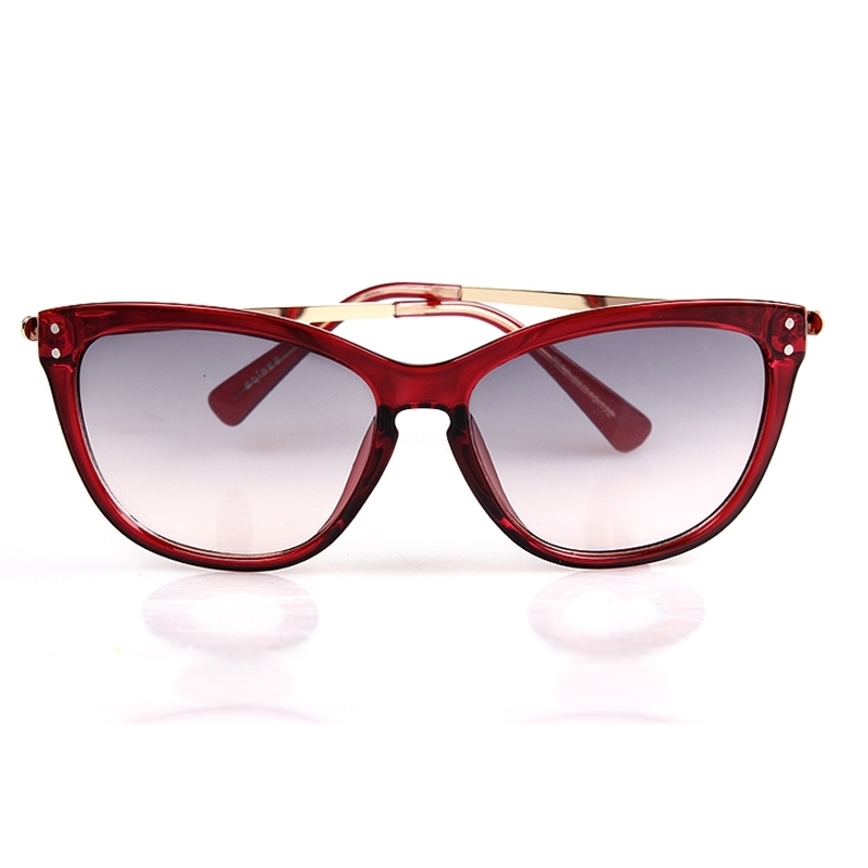 Fashion Sunglasses Frames 2023 Classic Vintage Women Cat Eye Shades For Girls Decorate Metal Ladies 7852 Sun Glasses Female Eyewear 230831