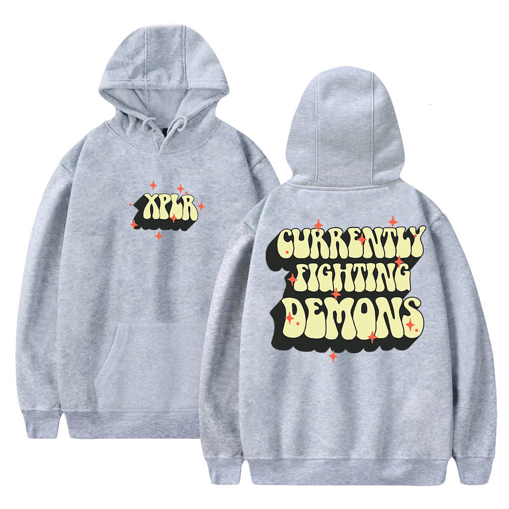 Men's Hoodies Sweatshirts XPLR Fighting Demons Sam Colby Merch Winter MenWomen Hooded Sweet Streetwear Long Sleeve Sweatshirt 230831