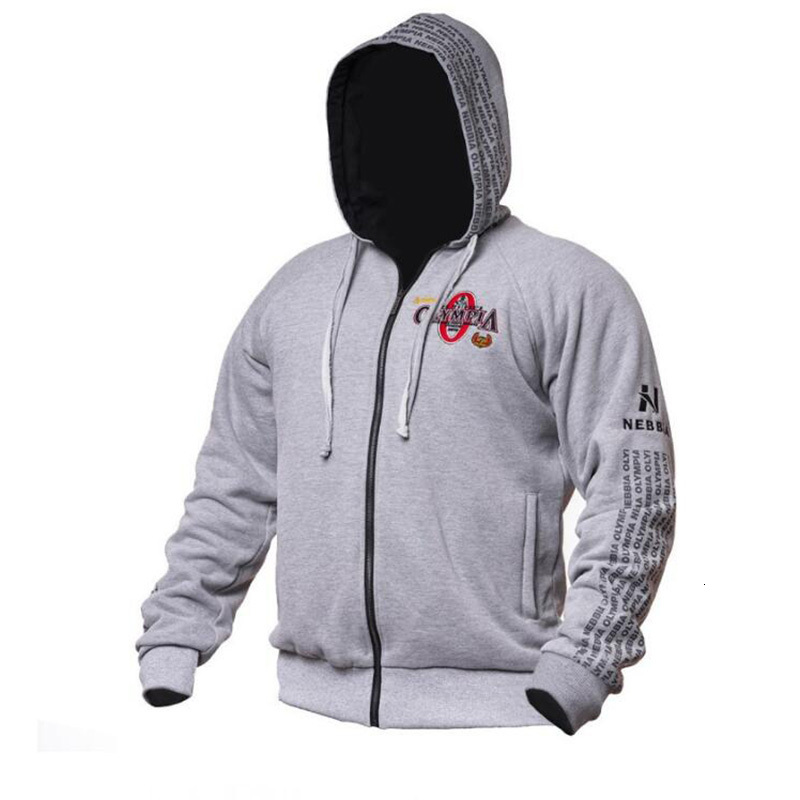 Men's Hoodies Sweatshirts 2023 Olympia Gyms Hoodie Fitness Bodybuilding Sweatshirt Jacket High Quality Cotton Clothing 230831
