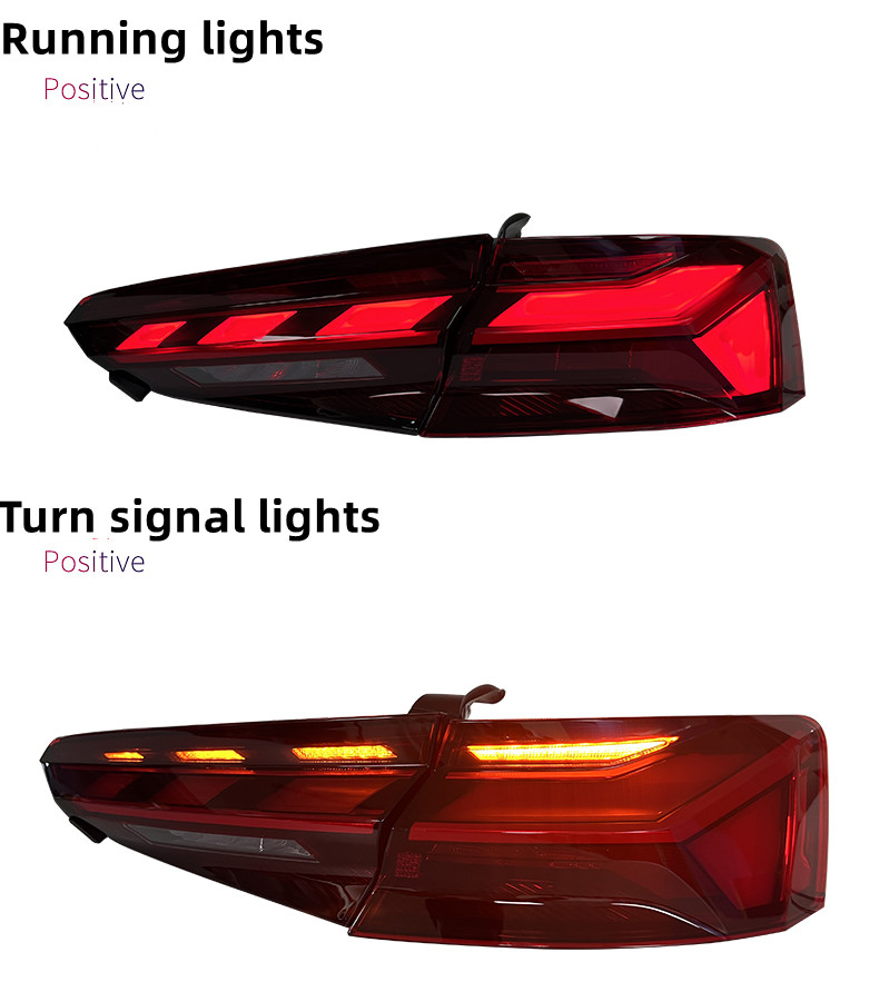 Car Taillight for Audi A5 Tail Lamp 20 17-20 20 S5 LED Light Animation Turn Signal Lights Reverse Brake Lamp