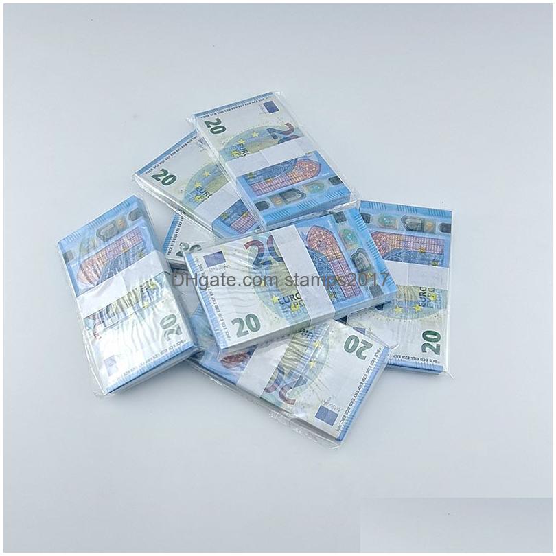 Fake Banknotes Prop Money for Parties Gifts, Play Collection (Dhvl), Euro Copy dh910320090