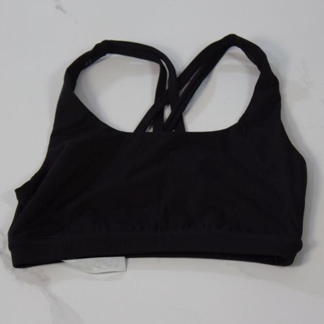 2025 Yoga Fashion designer yoga clothes energy women sports underwear cross bra sexy silicone cotton pad