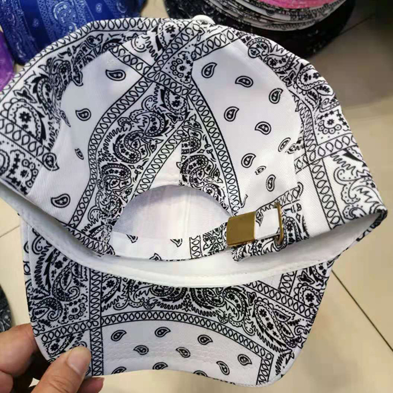 Ball Cap Men Paisley Baseball Cap Adjustable Dad hat Trucker Hats Bandana caps 230831