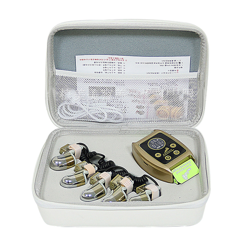 Body Face Lifting Golden Finger RF EMS Gravitational Diamond Finger Radio Frequency Infrared BIO Microcurrent Health Care Body Relax Neck Massager