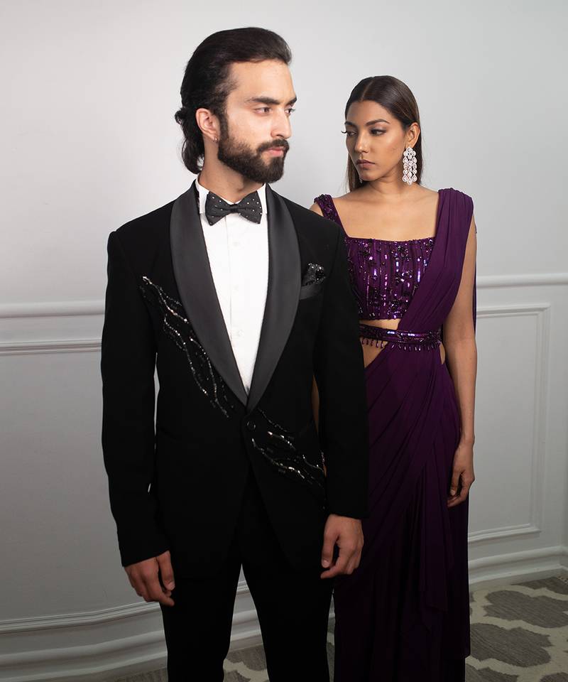 Modern Wedding Tuxedos 2 Pieces Shawl Lapel One Button Pockets Appliques Customize Coat Pants Fashion Formal Prom Occasions Tailored Exquisite